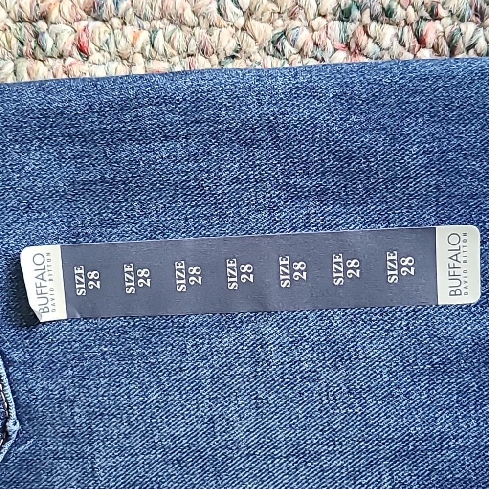 BUFFALO DAVID BITTON BRAND WOMEN'S BLUE JEANS SIZE 28 - Picture 15 of 16